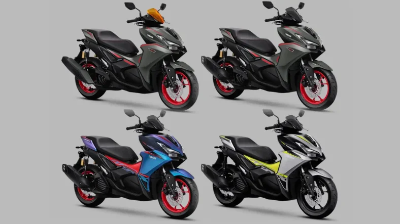 Aerox Alpha dan Nmax Turbo